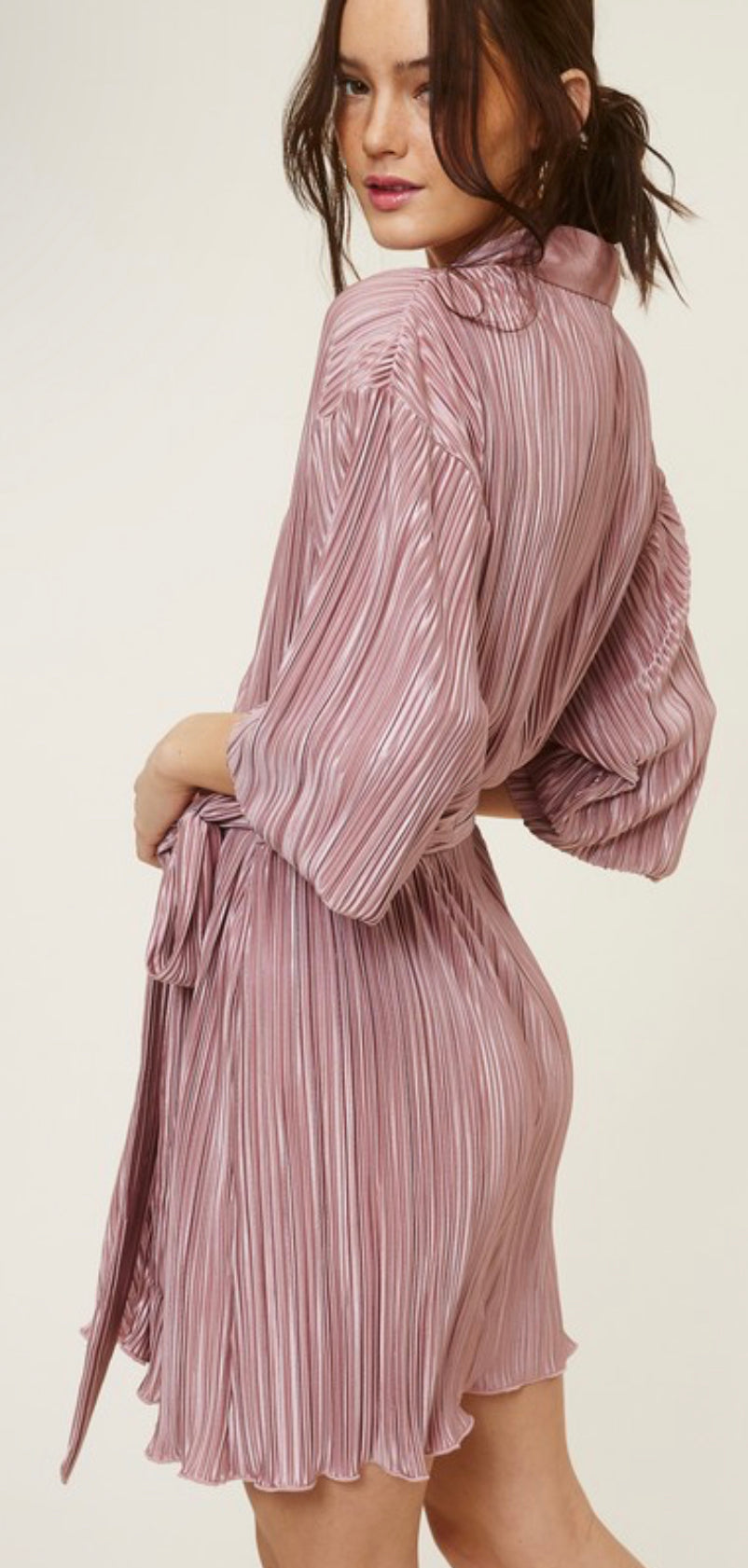 Long sleeve midi dress