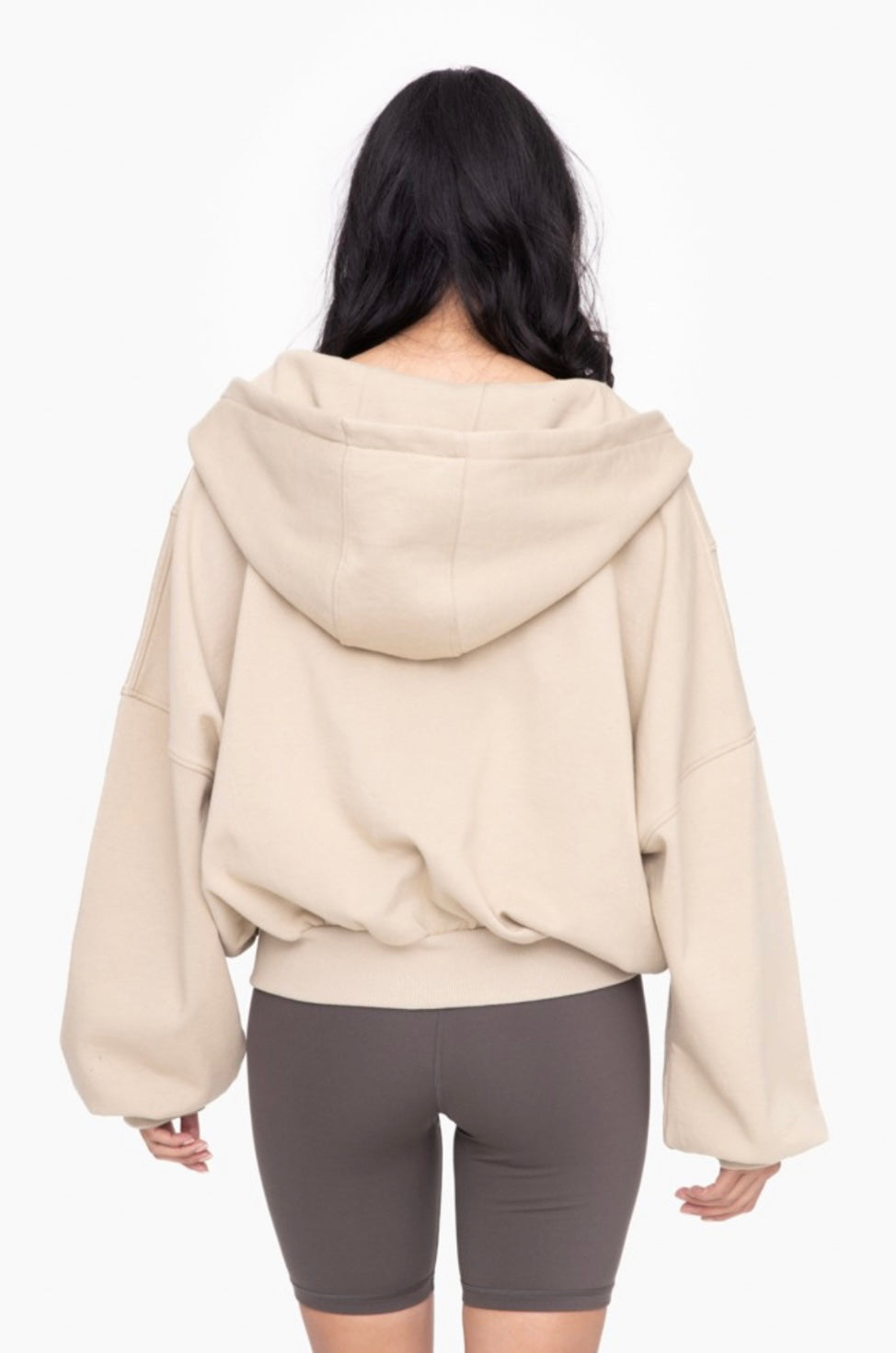 Oversized Zip Up Hoodie