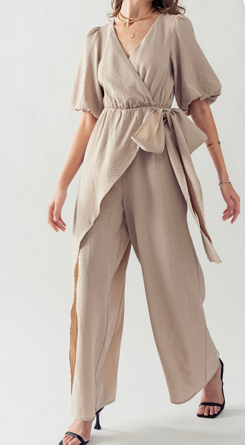 Taupe Jumpsuit