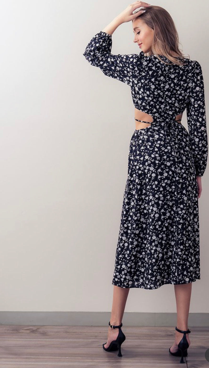 Floral maxi dress