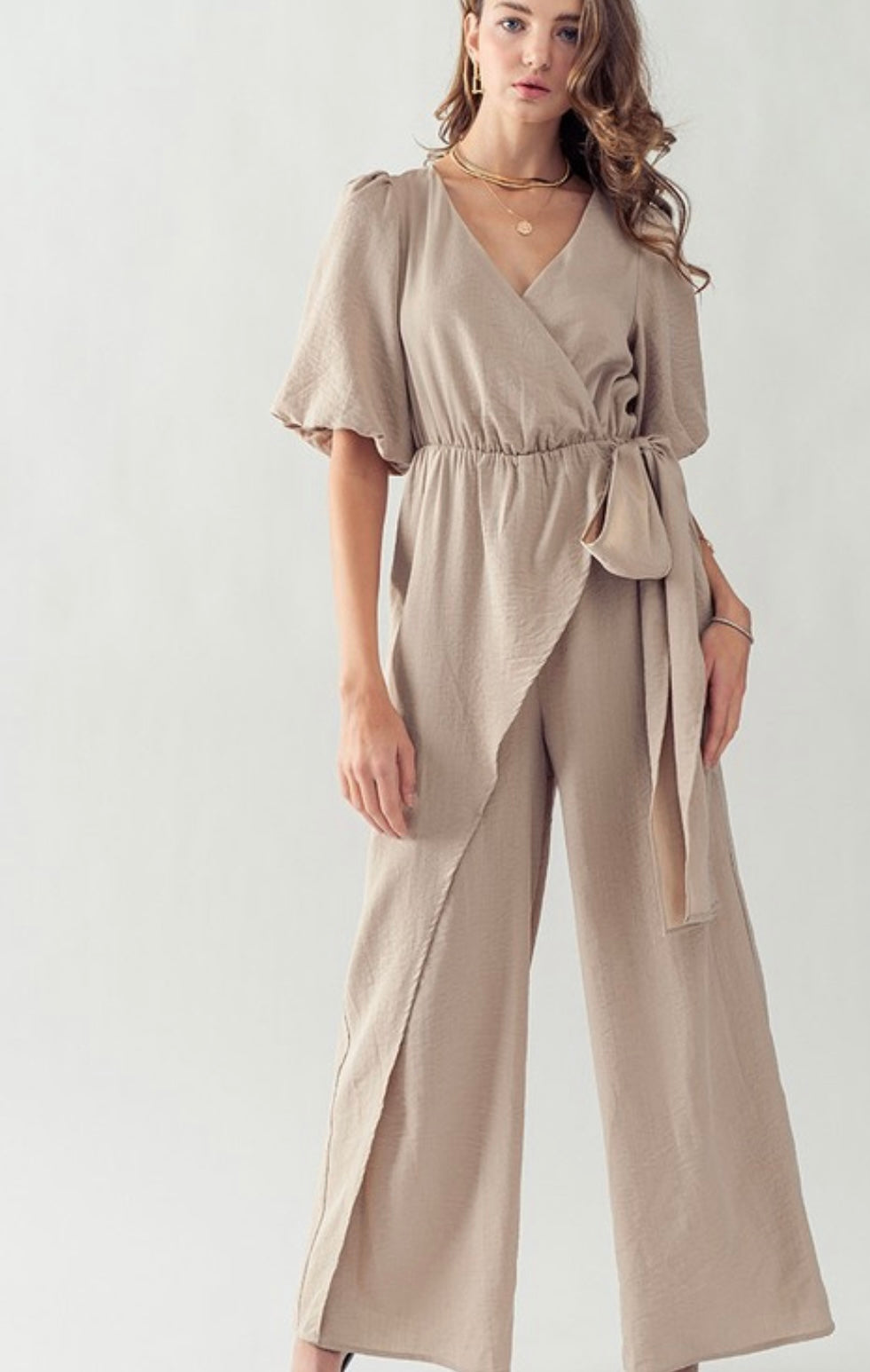Taupe Jumpsuit