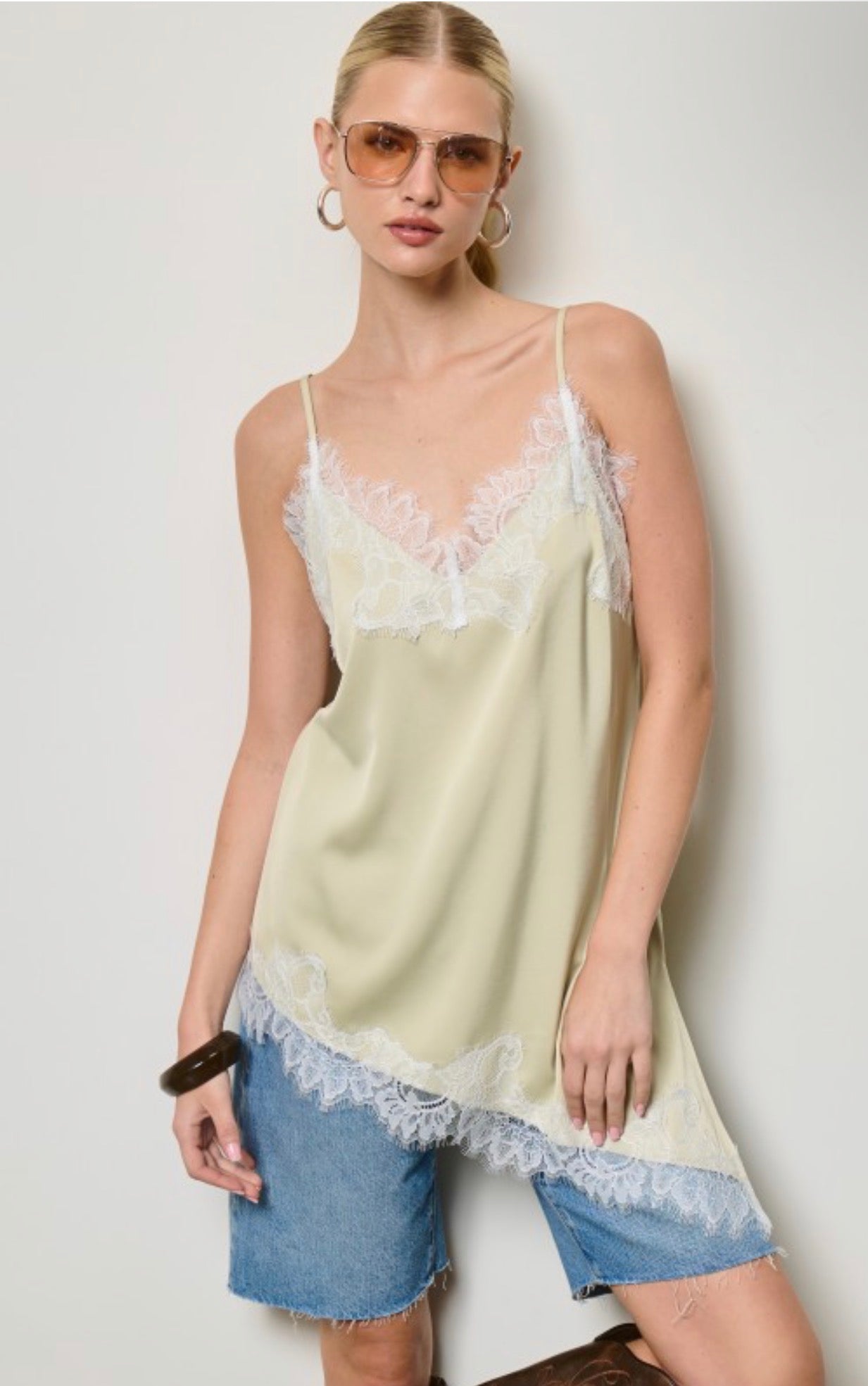 Lace Trim Tunic
