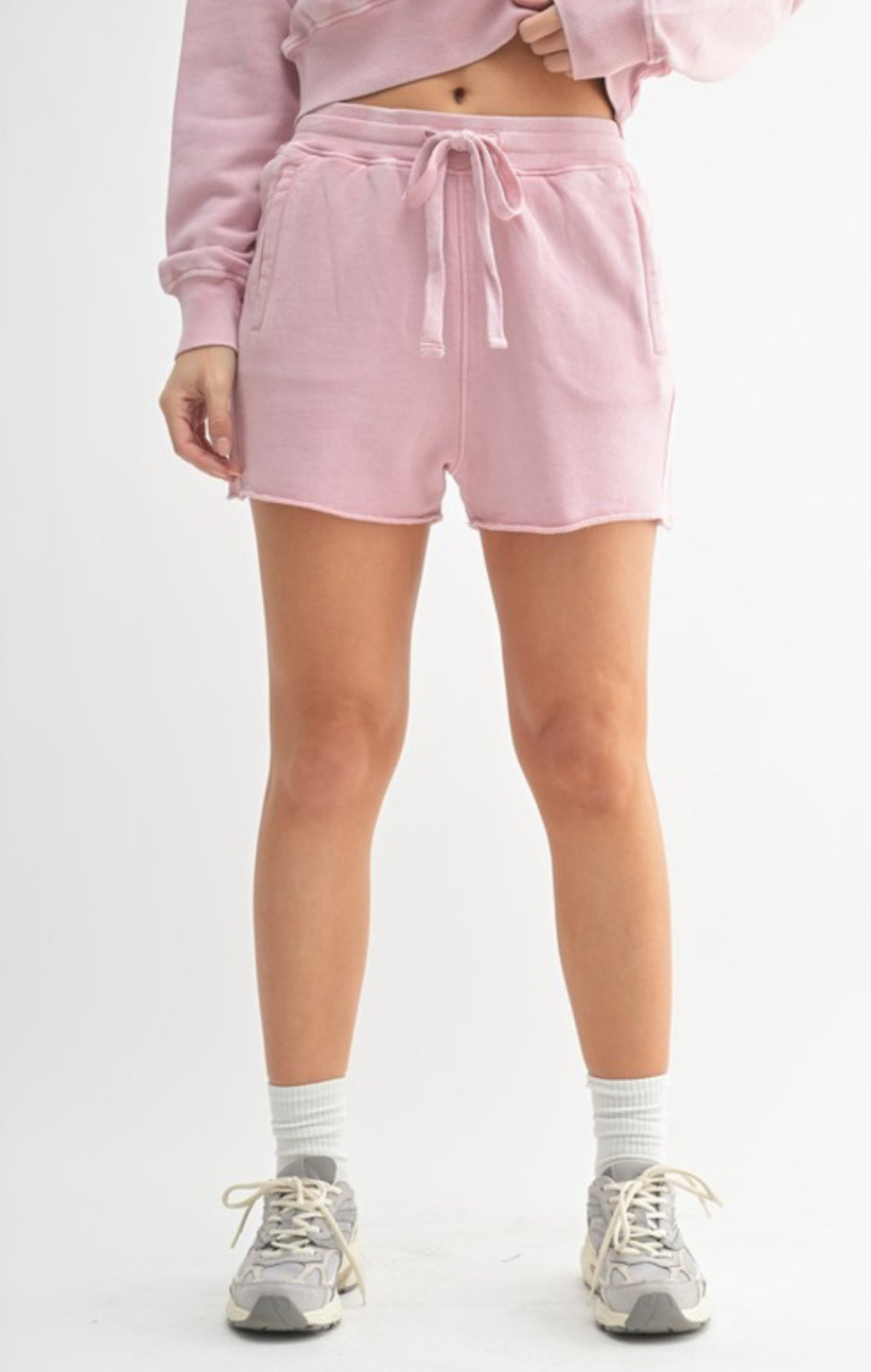 Mineral wash shorts