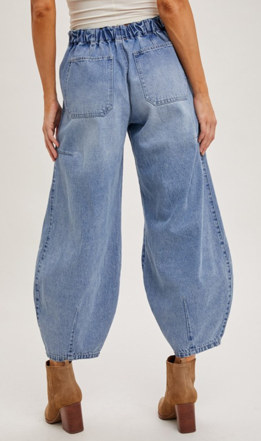 Barrel jeans