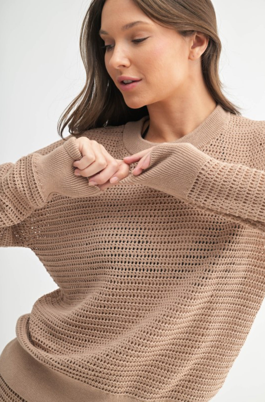 Breezy Crochet Pull Over