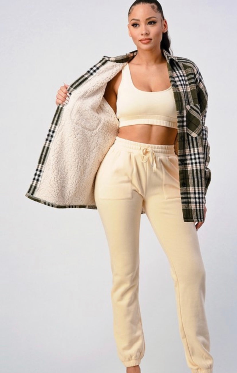 Flannel fleece