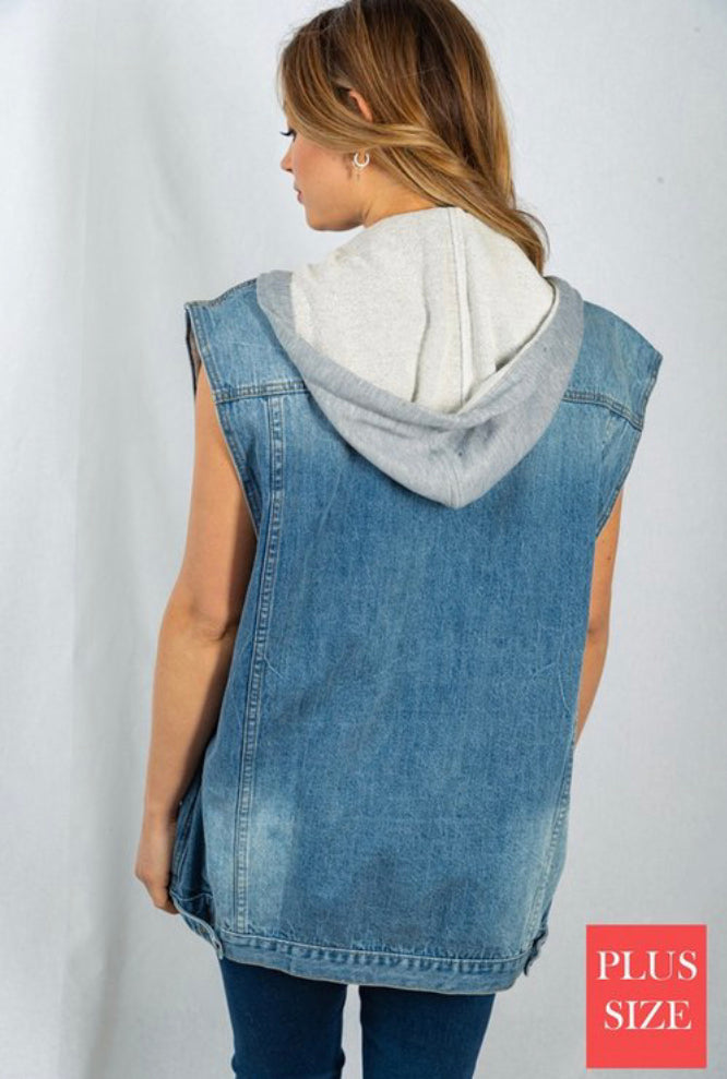 Denim vest