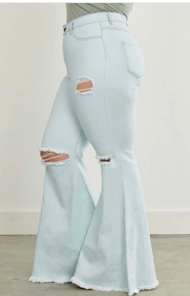 Good vibes only jeans