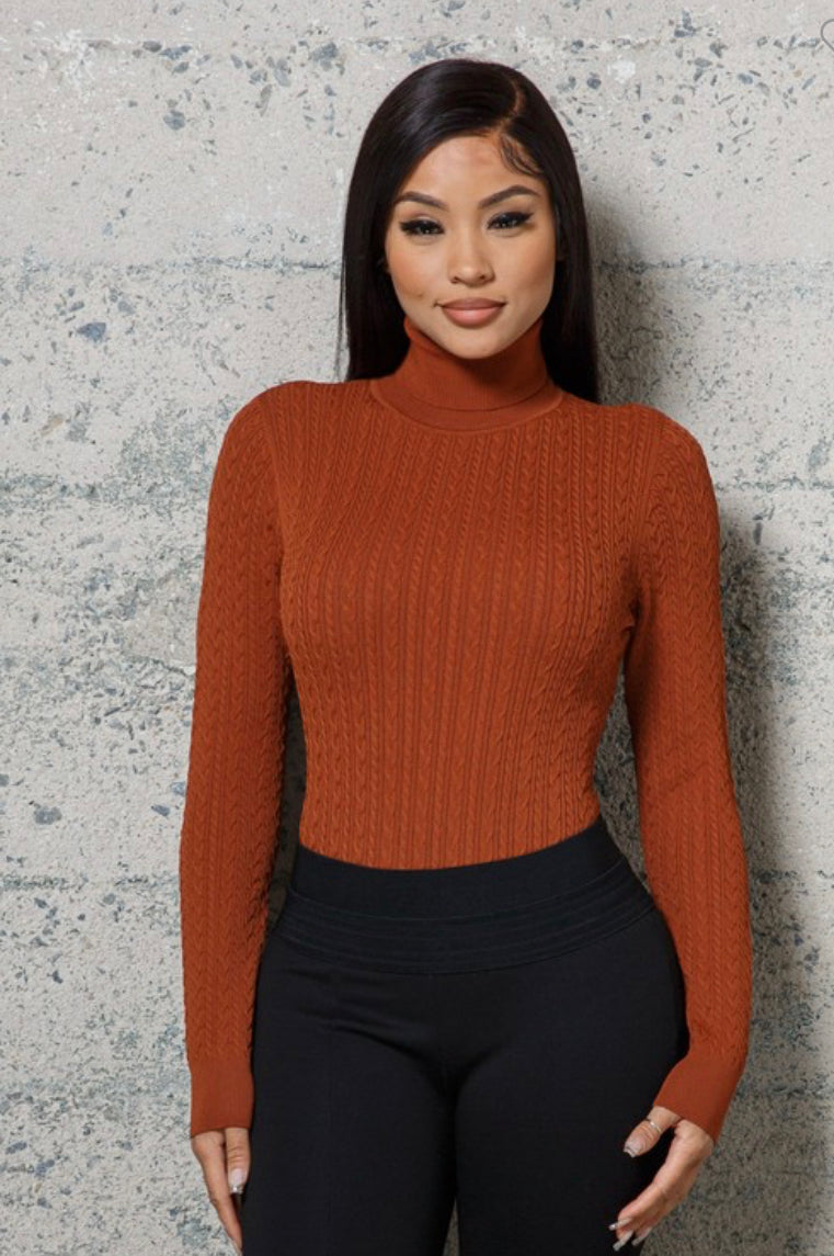 Sweater bodysuit