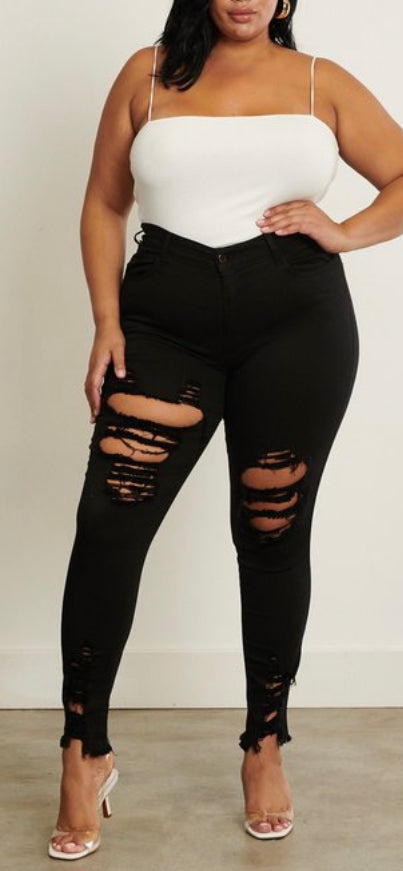 Unbothered skinny jeans