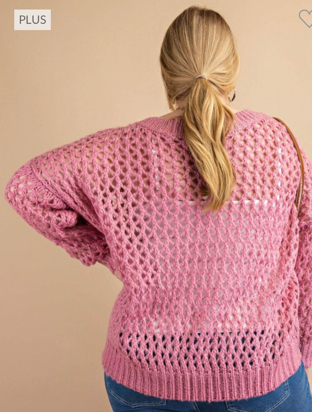 Net sweater
