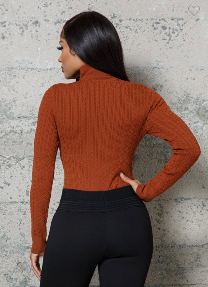 Sweater bodysuit