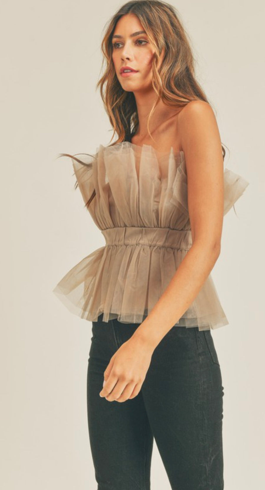 Tulle Tube Top