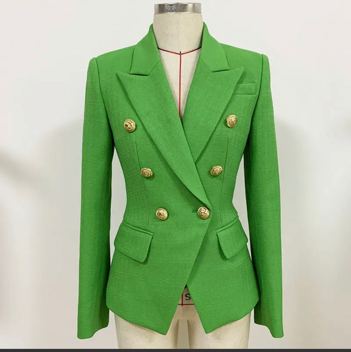 Apple green blazer – Tantalizing Threads