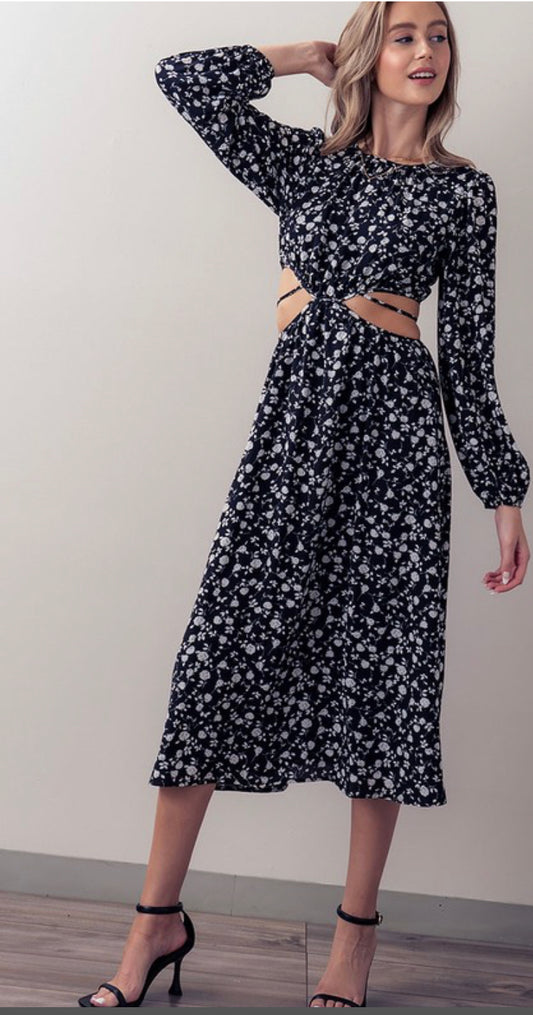 Floral maxi dress