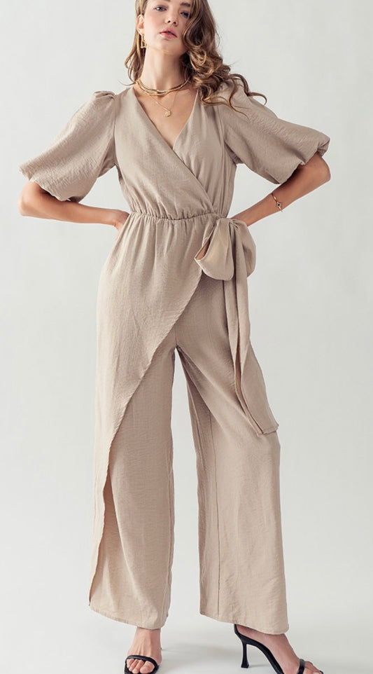 Taupe Jumpsuit