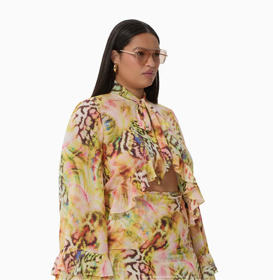 Pink Swirl Top