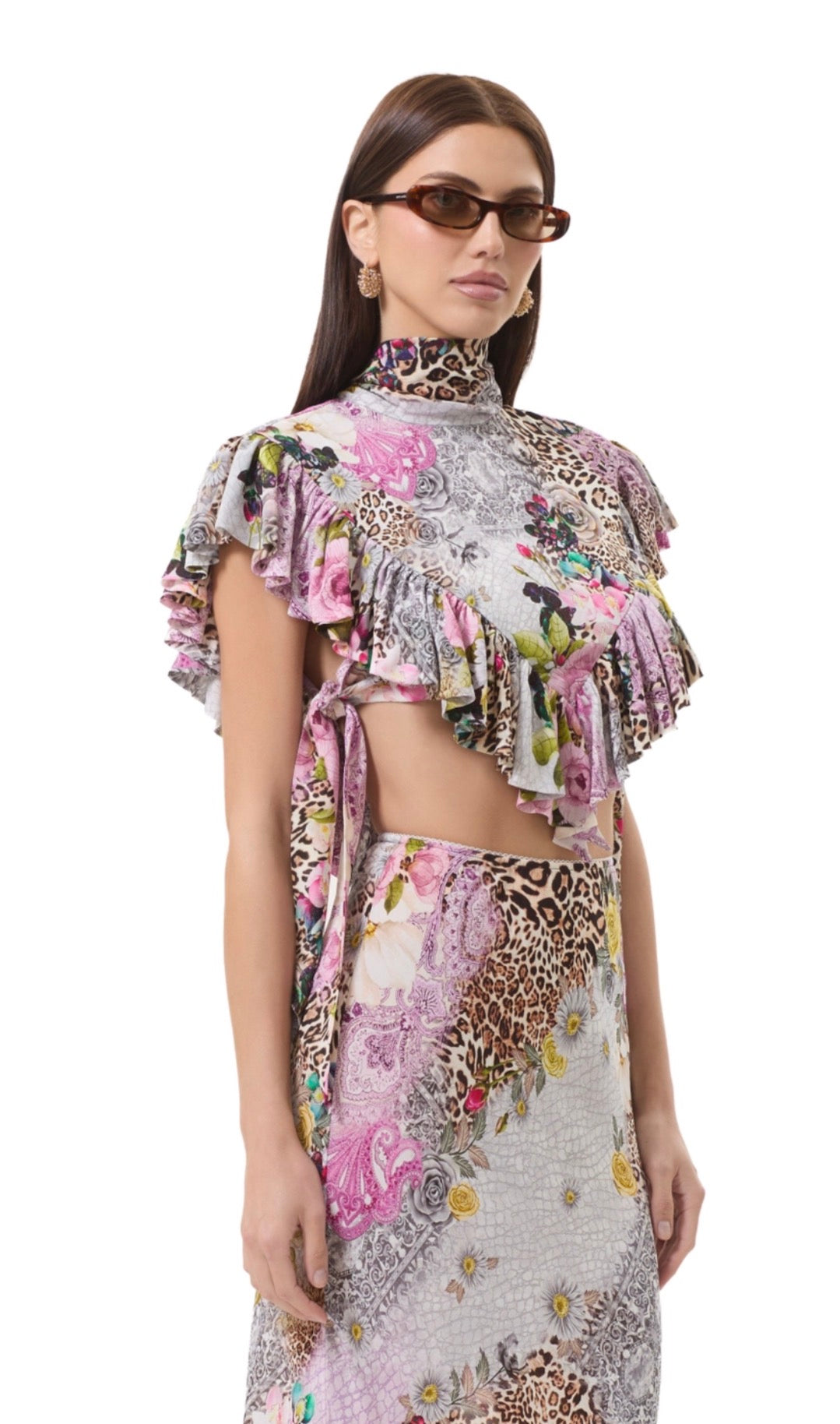 Natural Patchwork Top