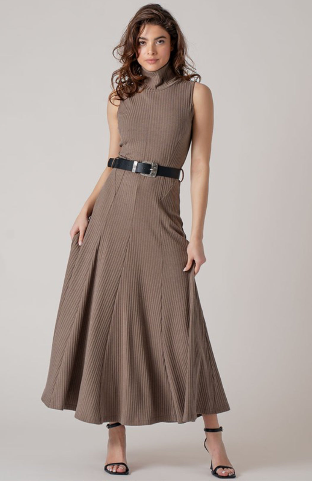 Belted Maxi Dress