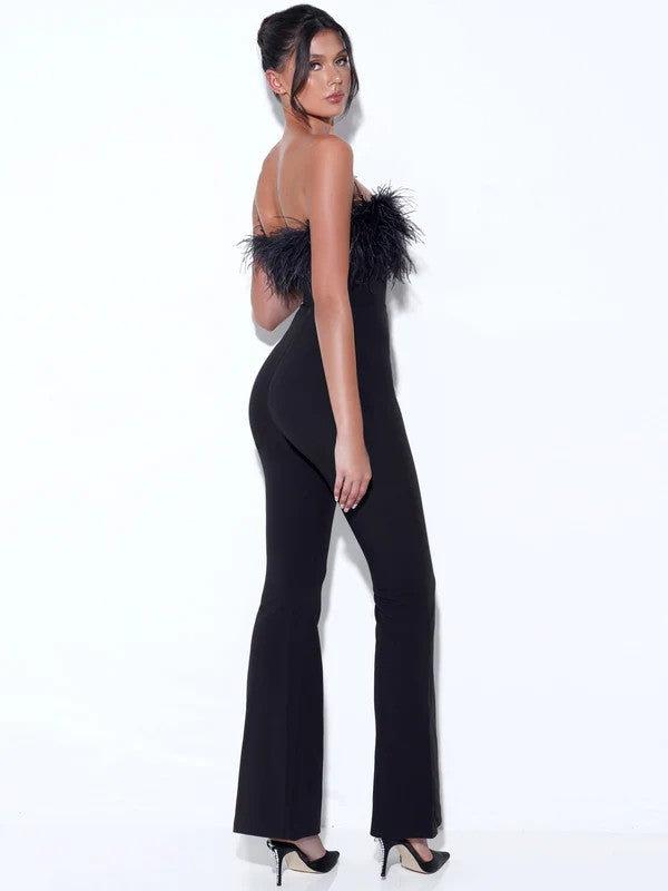 Feather Jumpsuit